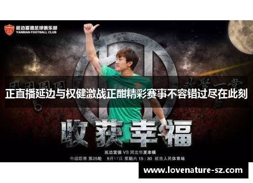 正直播延边与权健激战正酣精彩赛事不容错过尽在此刻