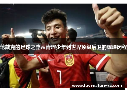 范戴克的足球之路从青涩少年到世界顶级后卫的辉煌历程